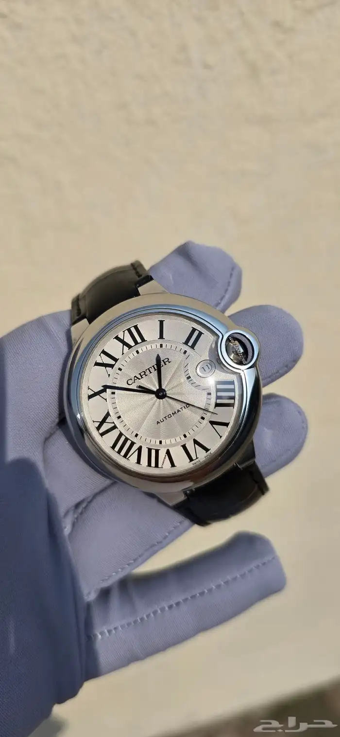 ساعة كارتير  أصلية بالن بلو شبه جديدة مقاس 42 0