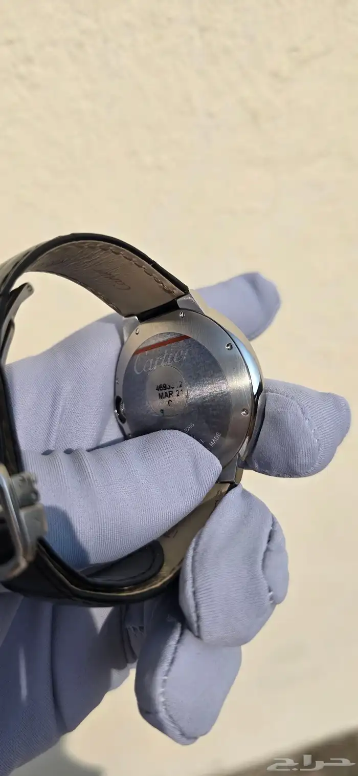 ساعة كارتير  أصلية بالن بلو شبه جديدة مقاس 42 1