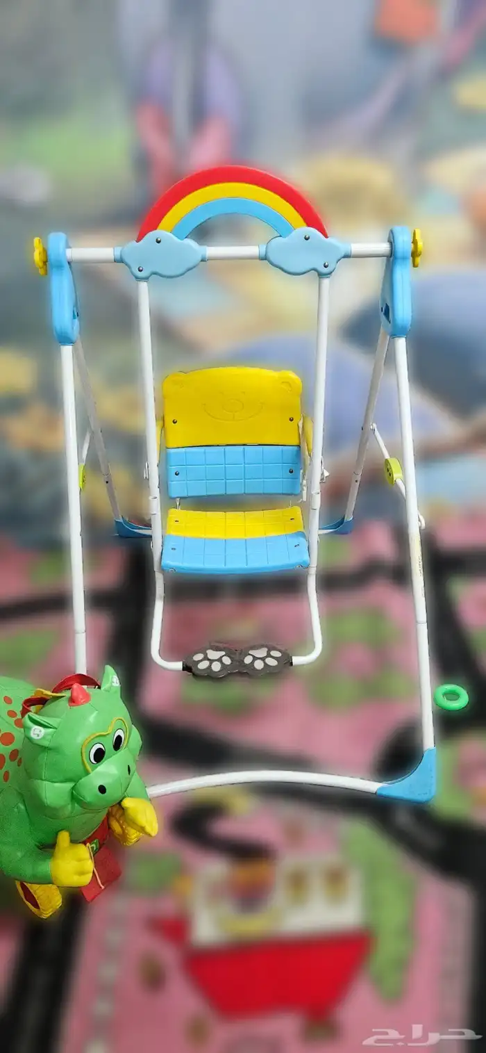 مراجيح وخيمة لعب كرات ملونة للاطفال 1