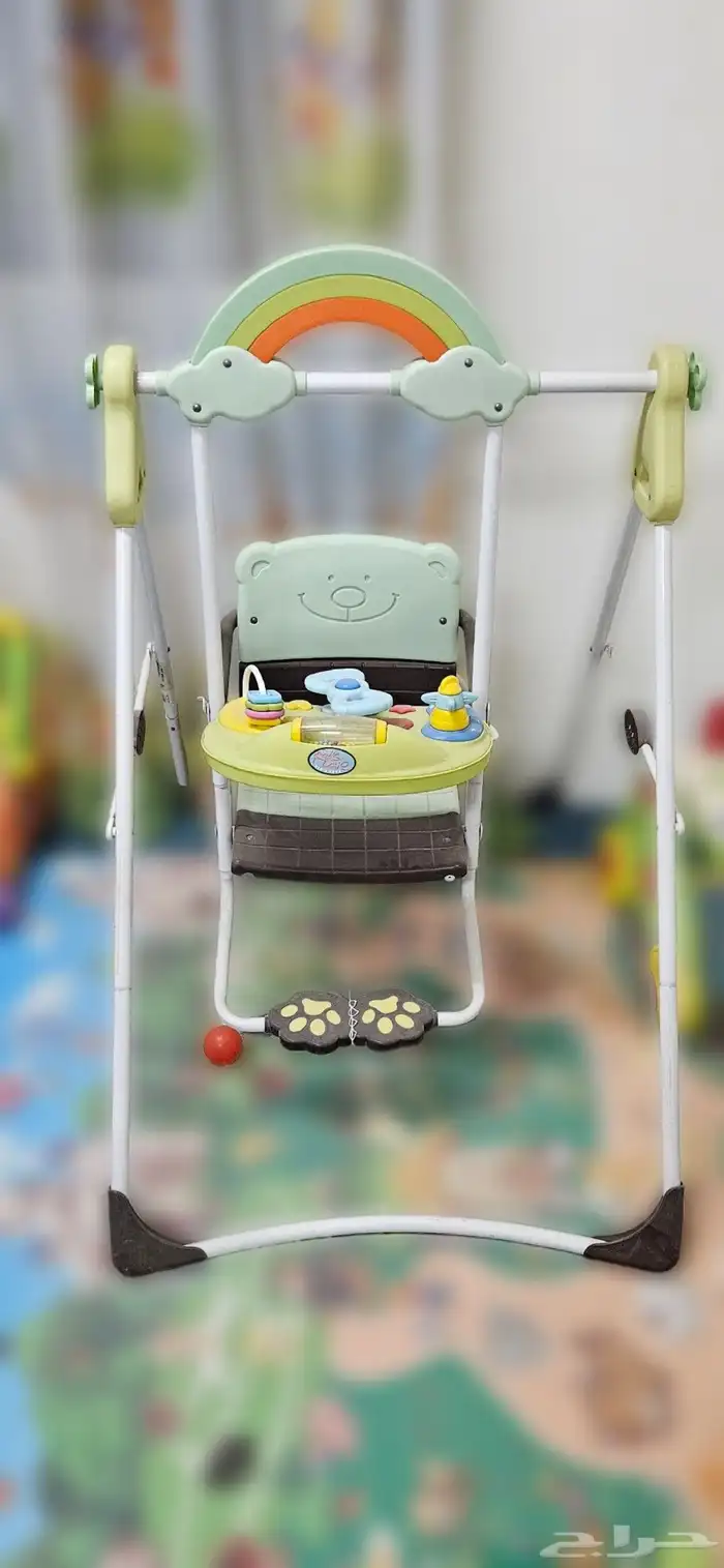 مراجيح وخيمة لعب كرات ملونة للاطفال 0