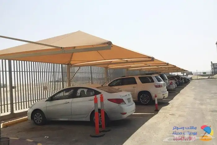 مضلات سيارات وسواتر وتغطيه ممرات 0