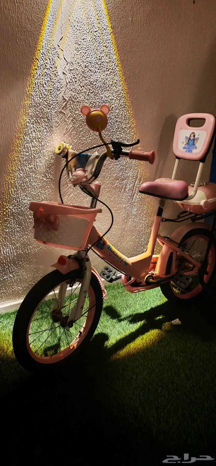 سيكل بناتي فراشه مقاس 16 3