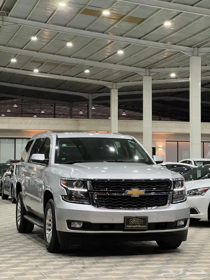 تاهو2020 رصاصي بحالة الوكالة عداد95الف 5