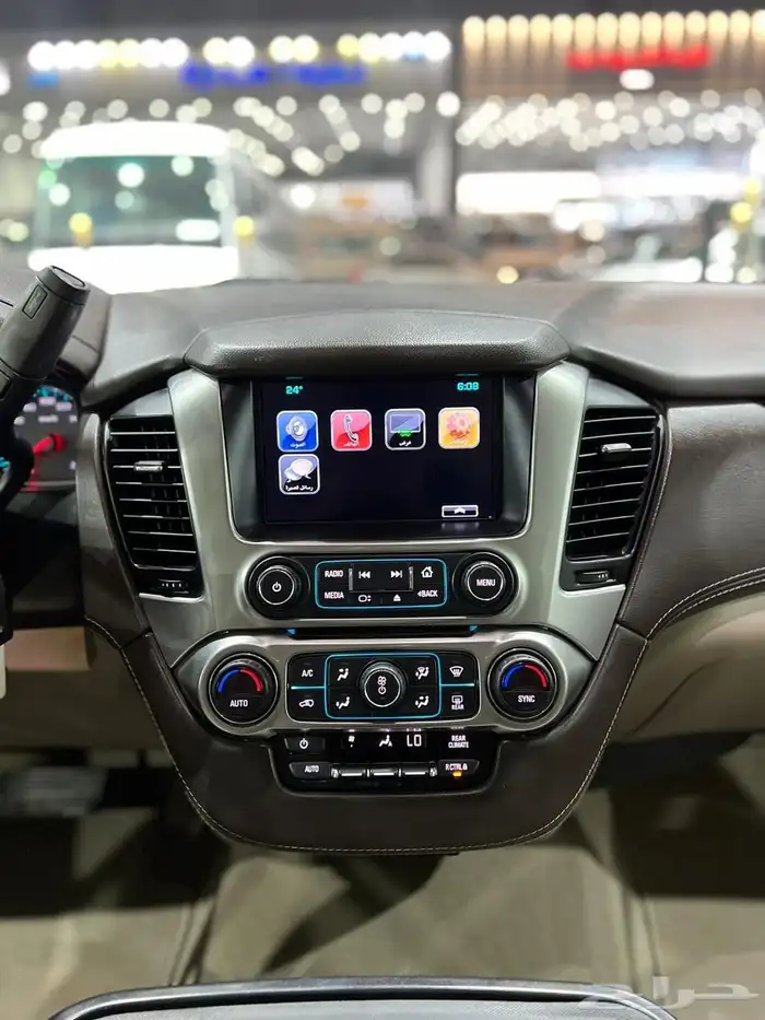 تاهو2020 رصاصي بحالة الوكالة عداد95الف 6