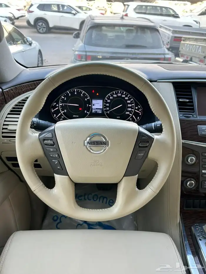 نيسان باترول بلاتنيوم 2017 8 سلندر. عداد 293 ألف كيلو 9