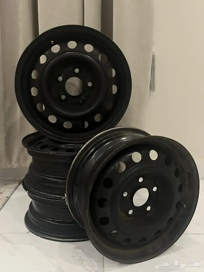 طقم جنوط وكفرات سوح النترا مقاس 15 0