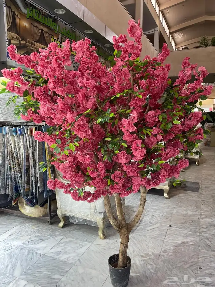 ورد ديكورات شجرة صناعي 6