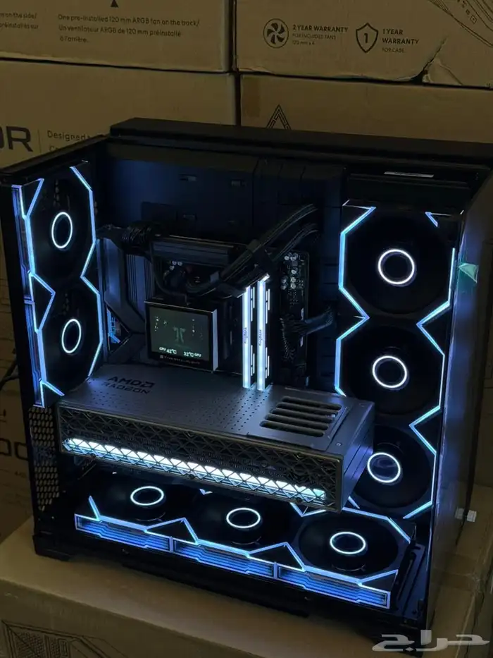 بي سي قيمنق RX 9070 XT - 9800X3D 2