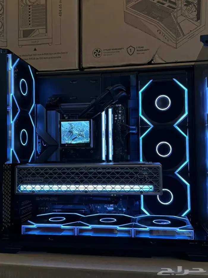 بي سي قيمنق RX 9070 XT - 9800X3D 0