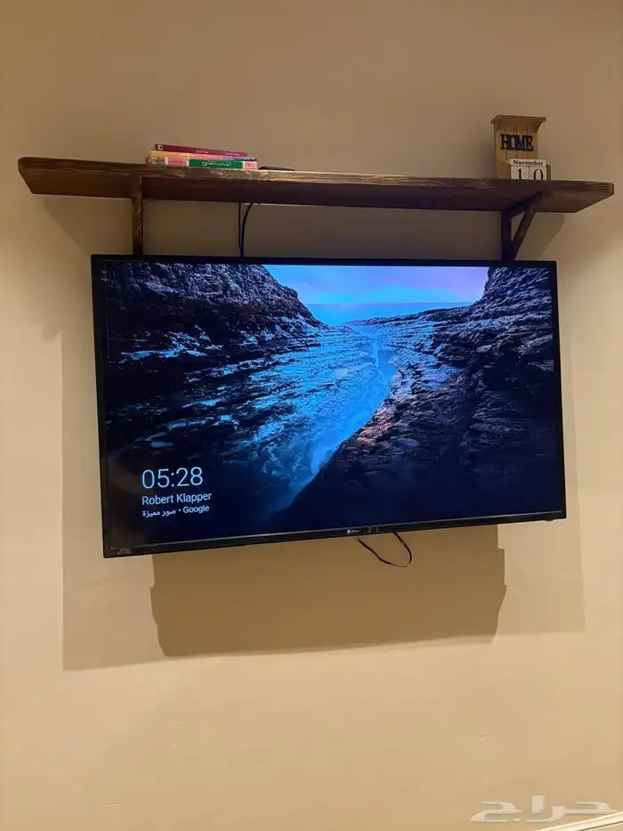 رفوف خشبيه 12