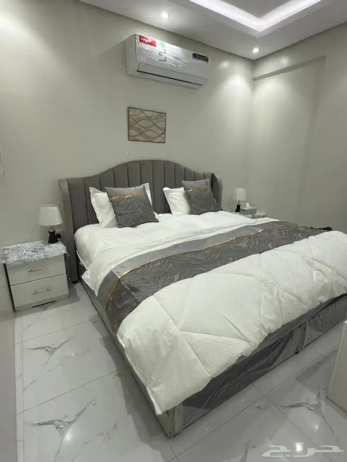 شقة غرفتين وصالة  وغرفة وصالة مفروش VIP 9