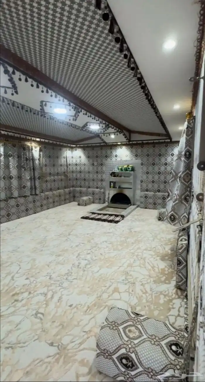 غرفه كرفان عريعره نظيفه 1