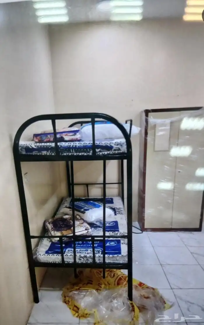 سرير حديد دورين مع مراتب مخده بطانيه سعر جمله 1