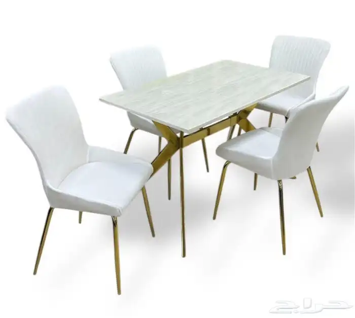 افخم طاولات طعام رخام 4او 6او 8 كراسي جودة ممتازة 17