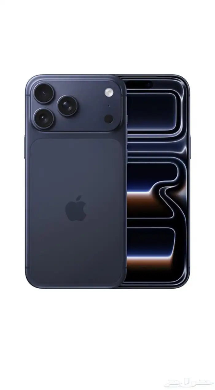 ايفون 17 برو ماكس اللون كحلي 256 جديد بكرتونه 0