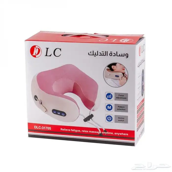 مسدس تدليك العضلات مع وسادة تدليك الرقبة جداد 1