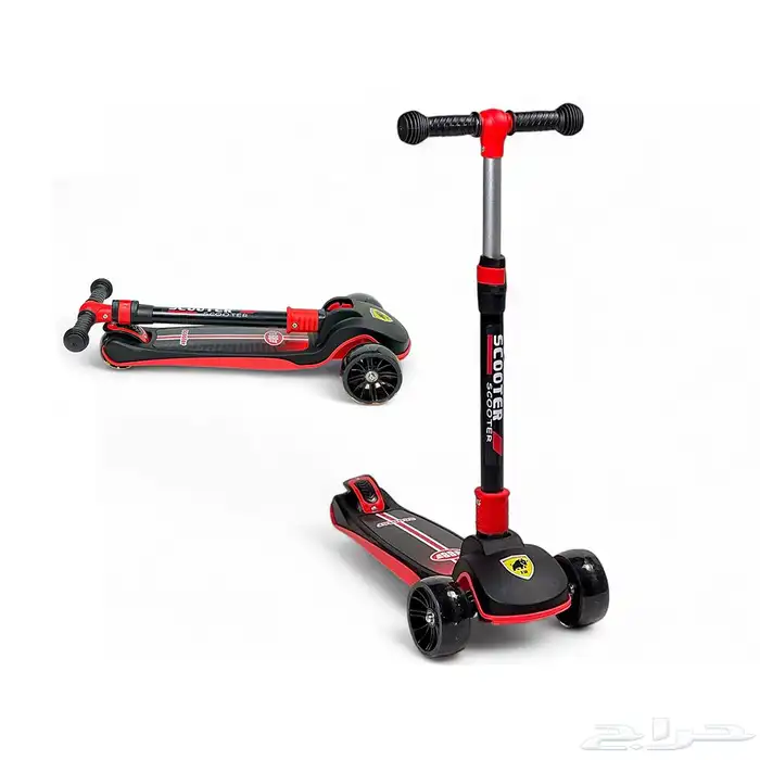 سكوتر اطفال دف قابل للطي - سكوتر توازن للأطفال بتصميم مميز 0