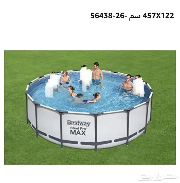 مسابح نوعية ممتازة مع فلتر وسلم ومقاسات مختلفة جديدة 5