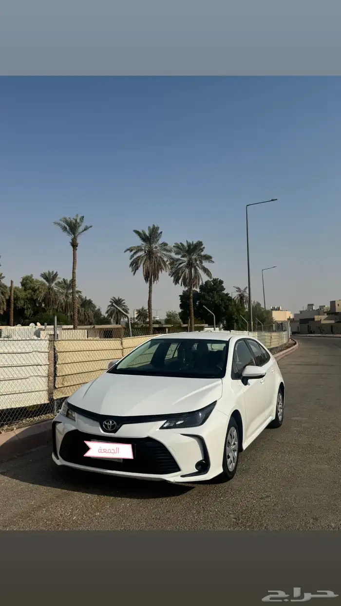 كورولا 2020 ابيض ثلجي 5