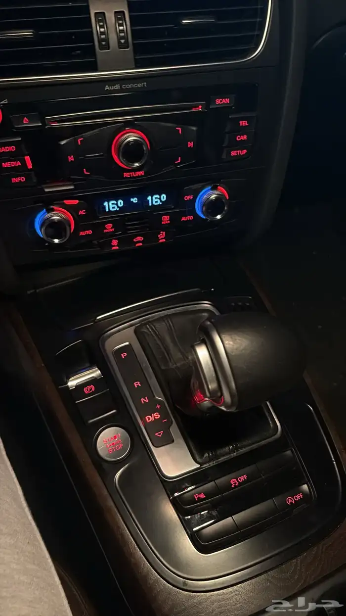 سيارة اودي A4 ممشي 190 الف قابل للزيادة للبيع مكينة قير شرط 1