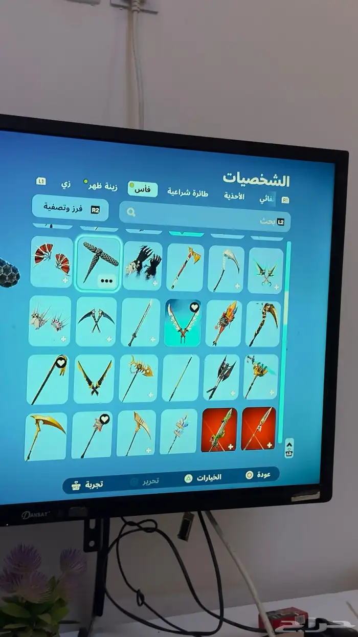 حساب فورت نايت اقبل بدل 18