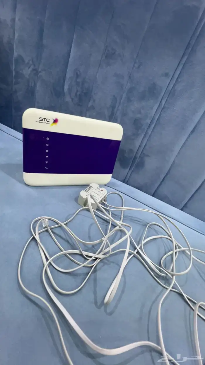 جهاز راوتر stc مع موزع 0