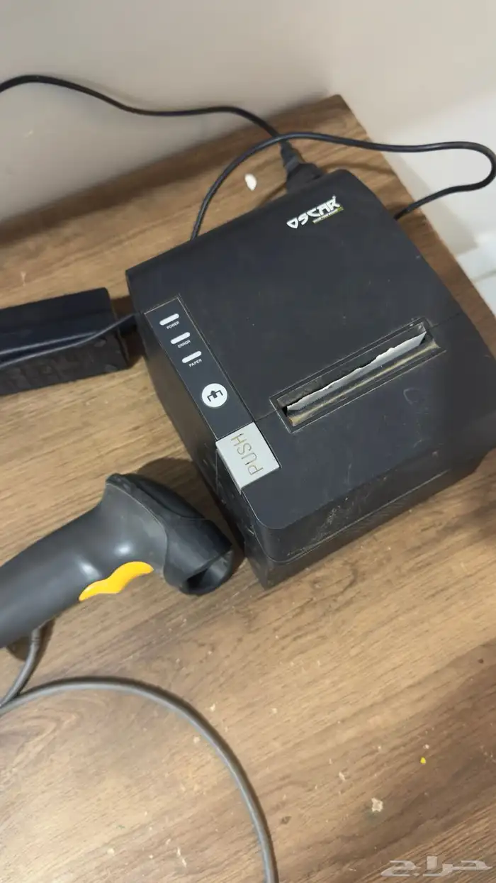 كمبيوتر مكتبي مع برنامج محاسبي وطابعة فواتير وقارئ باركود 4