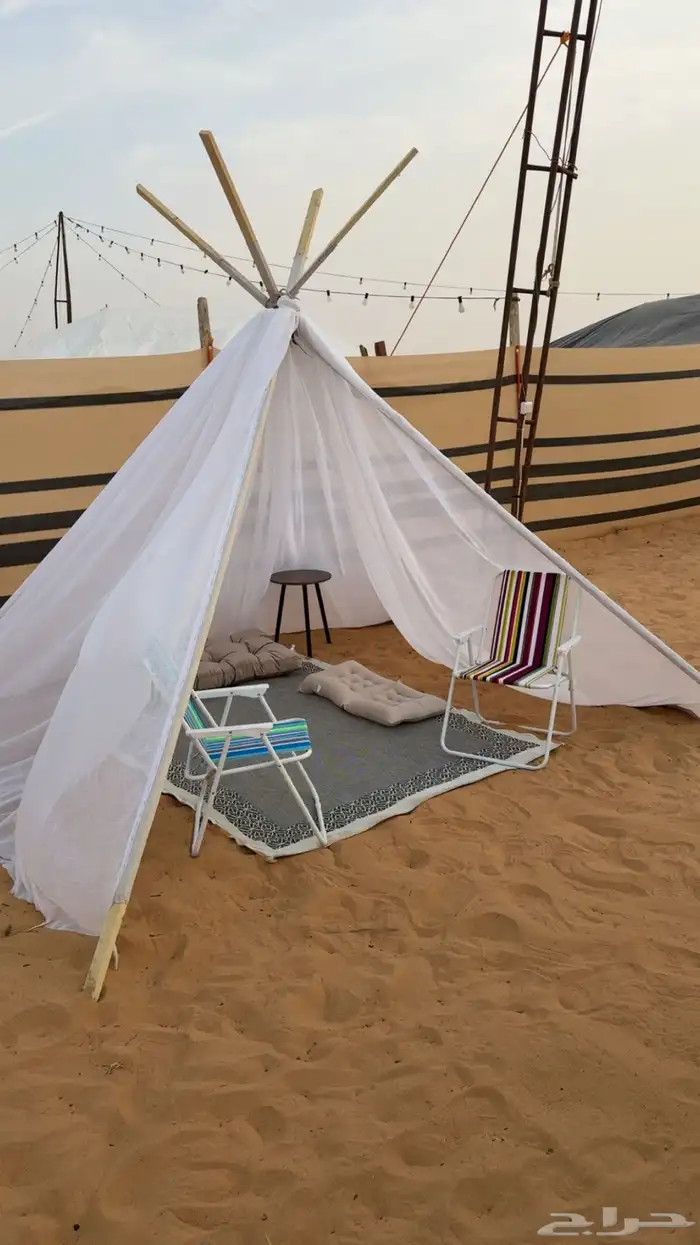 مخيم نسيم بالجراد. ( يوجد دباب 50 ريال الساعه) 0