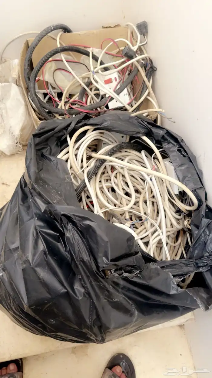 مكيف صحراوي مروحه واسلاك كهرباء نحاس 2