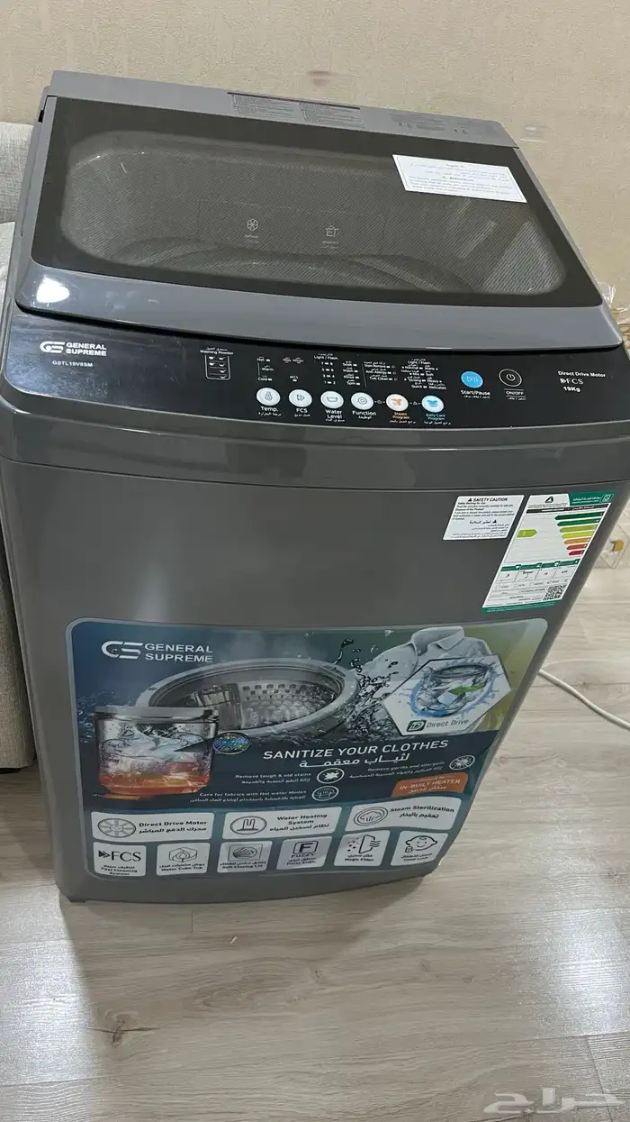 للبيع غسالة ملابس شبه جديده 0