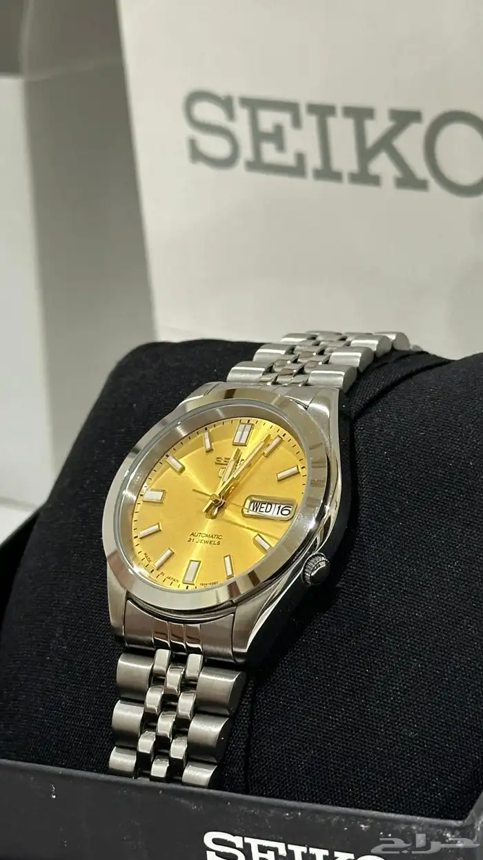 ساعة سيكو 5 اوتوماتيك 0