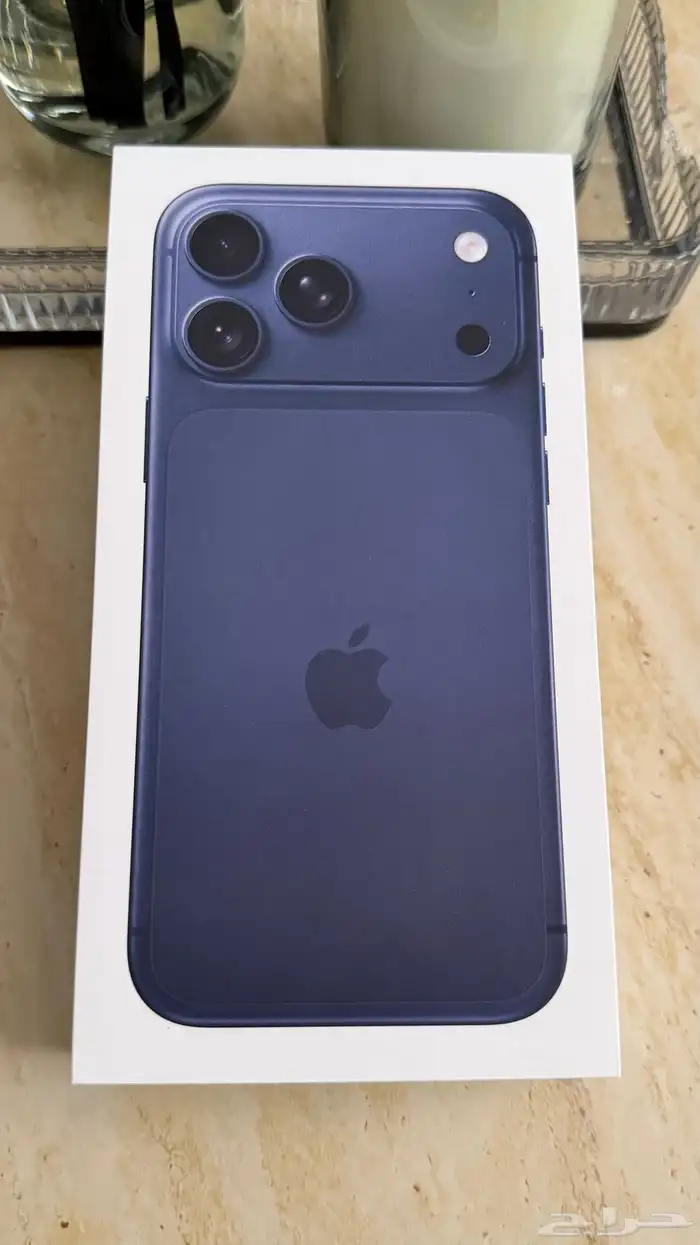 ايفون 17 برو ماكس كحلي 512 قيقا جديد 0