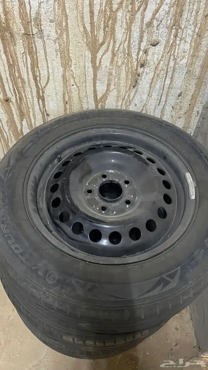 طقم جنوط حديد مقاس 16 0