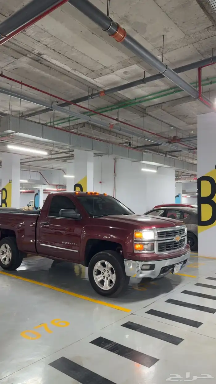 سلفرادو 2014 عنابي 3