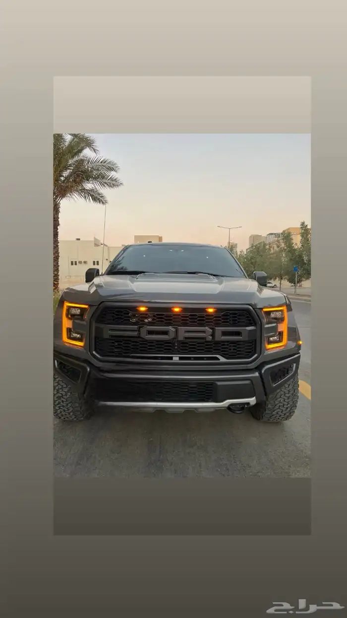 فورد رابتر 2020 غمارتين   فل كامل   رمادي 0