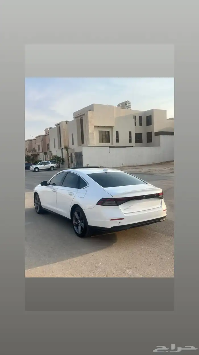 هوندا اكورد نص فل 2023 الشكل الجديد -EX ممشى 33الف 9