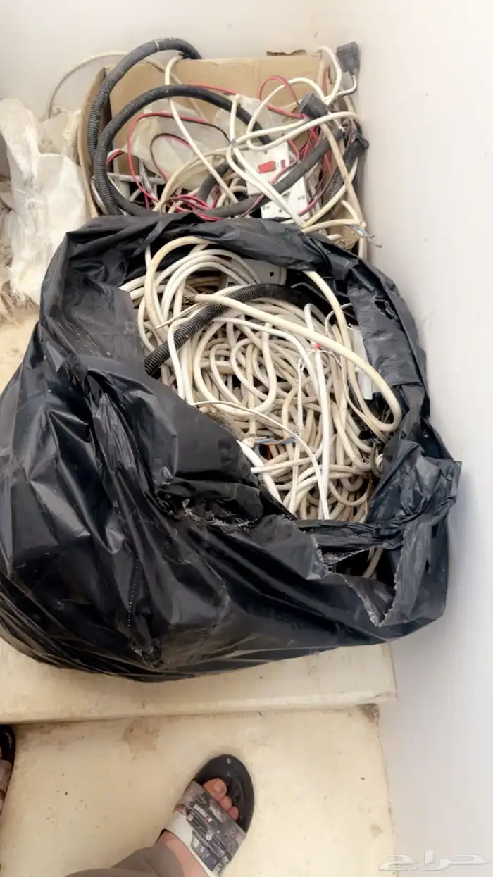 مكيف صحراوي مروحه واسلاك كهرباء نحاس 1