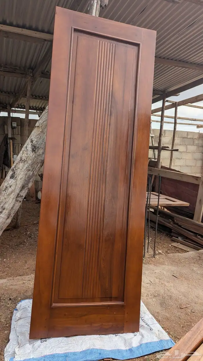 أبواب خشب جديد جده منجره وتد 0