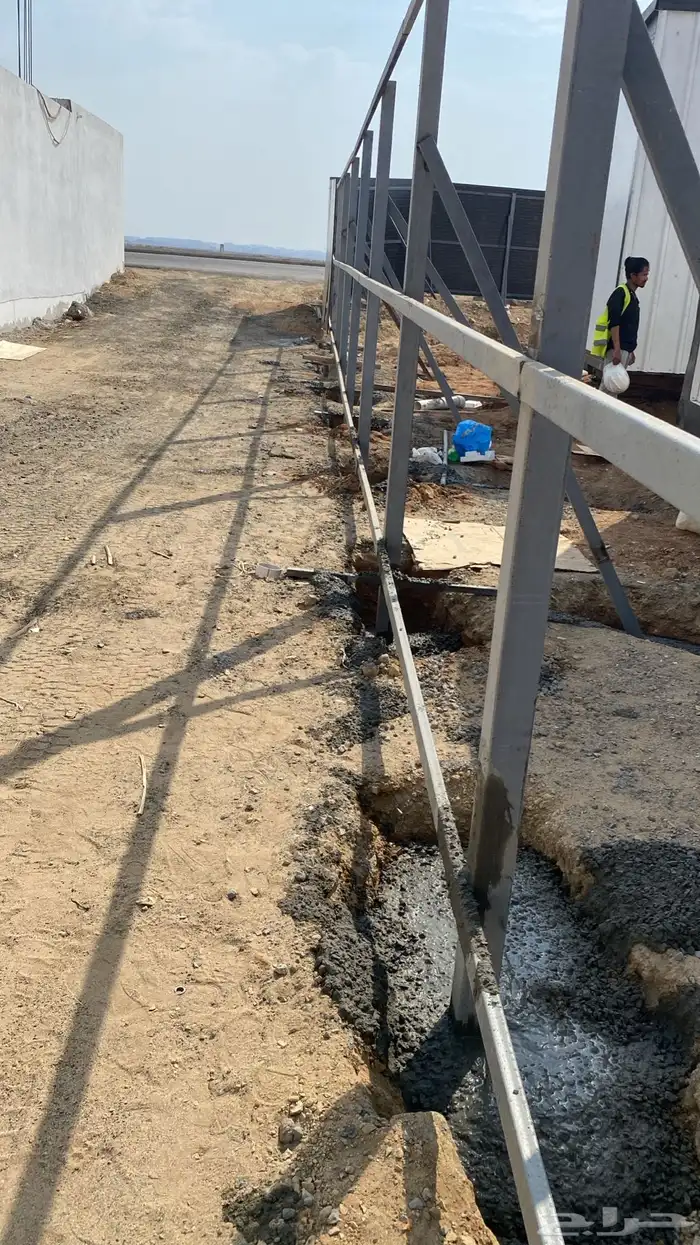 تسوير خشب بليود حديد تسوير مشاريع 4