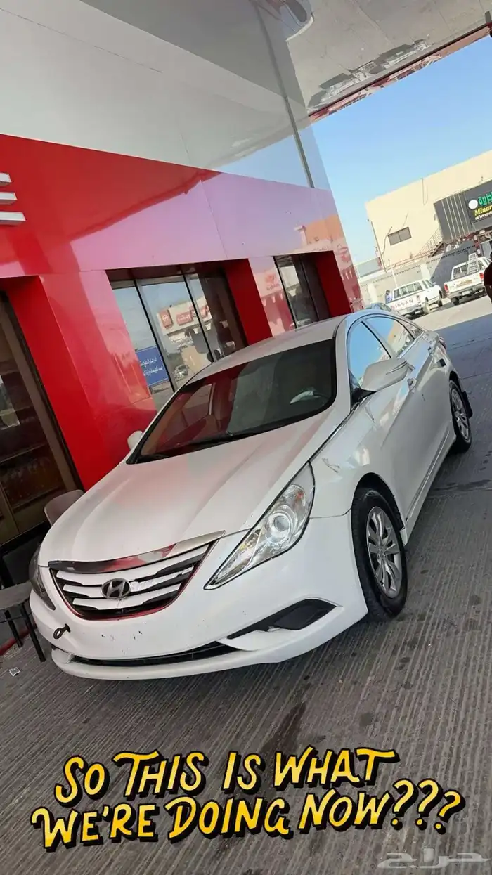 سوناتا 2014 قير عادي للبيع 9