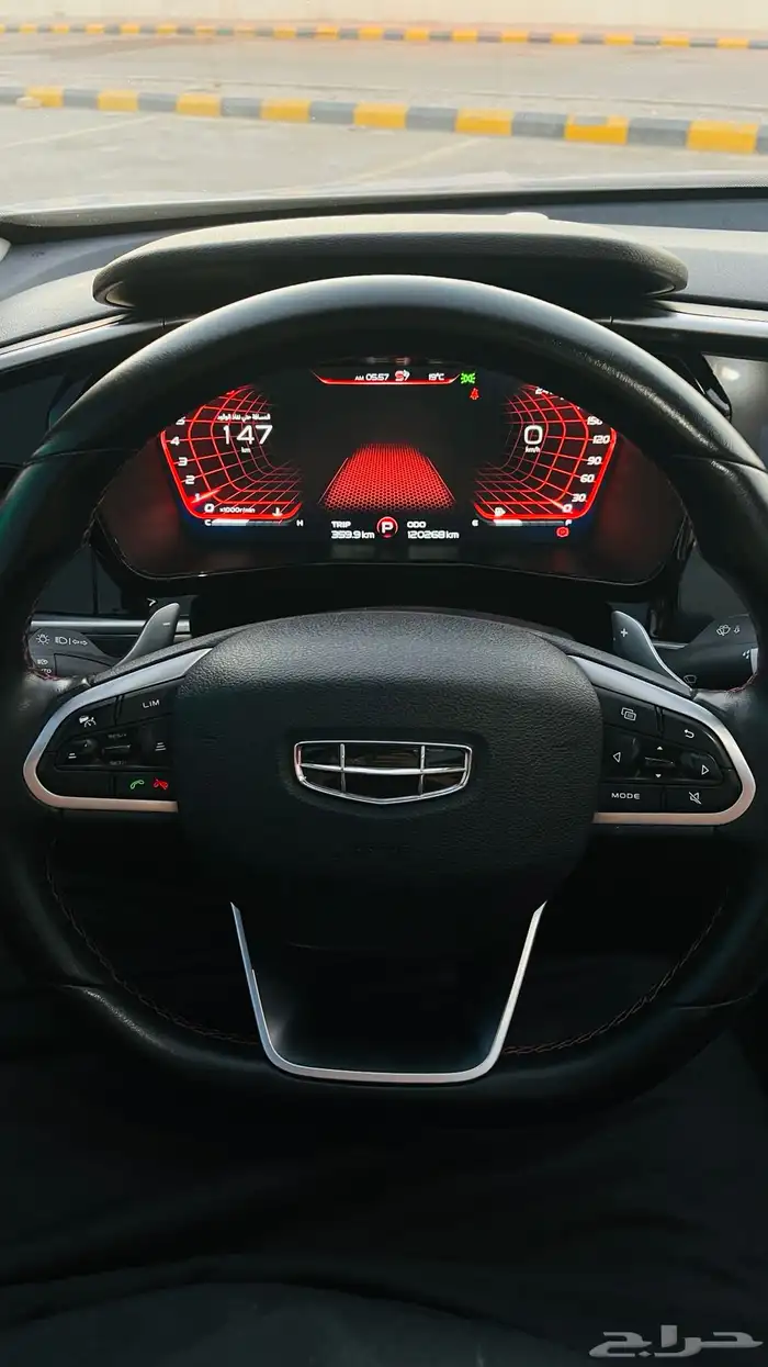 جيلي توجيلا 2022 فل كامل اعلى فئة دفع رباعي قيادة ذاتيه 20