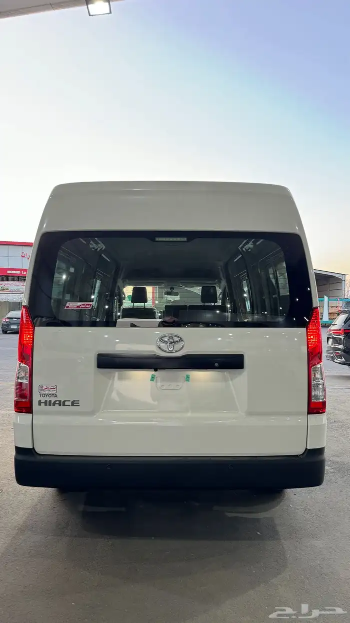 تويوتا هايس 2026 بضاعه ديزل سقف عالي قير عايدي سعودي اقل سعر 3