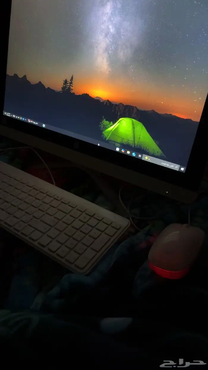 كمبيوتر ديسك توب hp بحاله ممتازه جدا 0