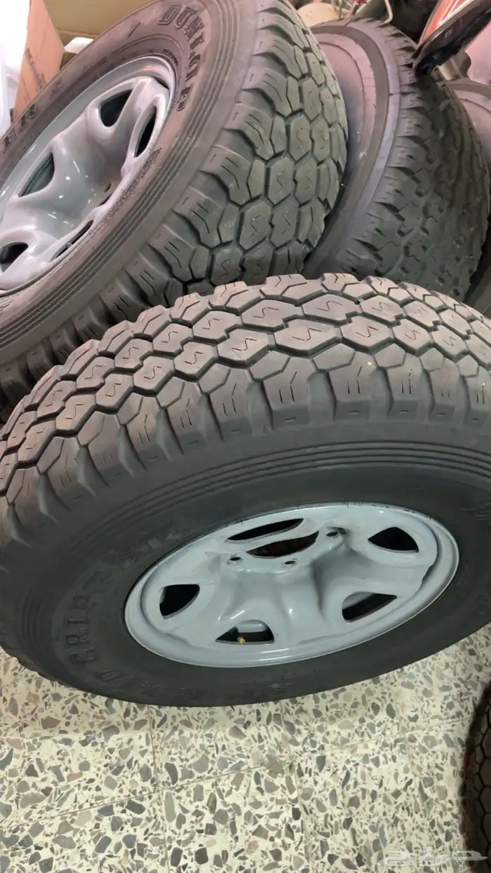 جنوط ديزل بكفرات ابو لبنه عدد 5 0