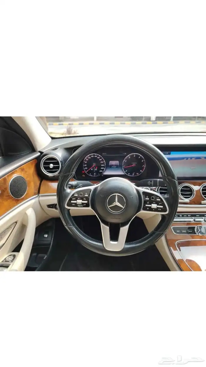 للجاد فقط  مرسيدس E200 رمادي مات   نظيفة ومواصفات عالية 17