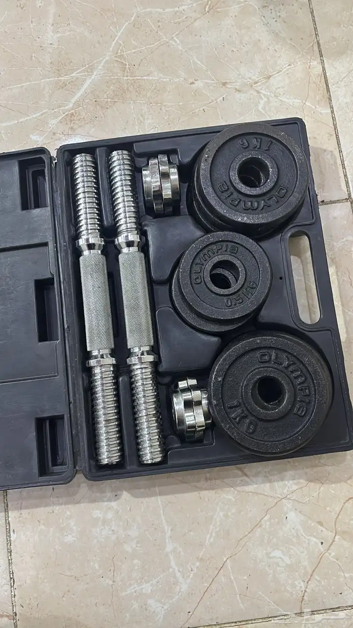 بارات  دامبلز 15كيلو  بليتات 30كيلو  بنش 1