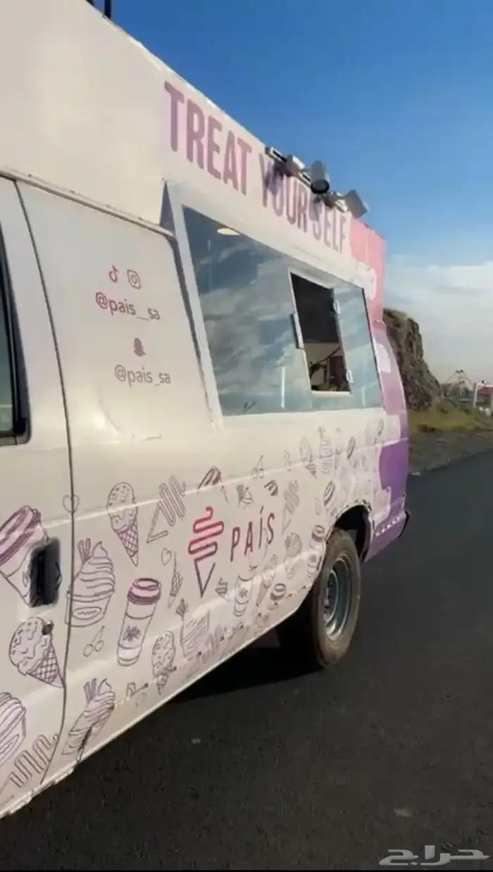 سيارة ايسكريم للإيجار او البيع 2