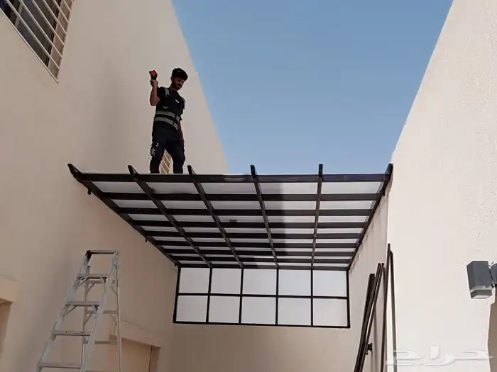 حداد مظلات سواتر 5