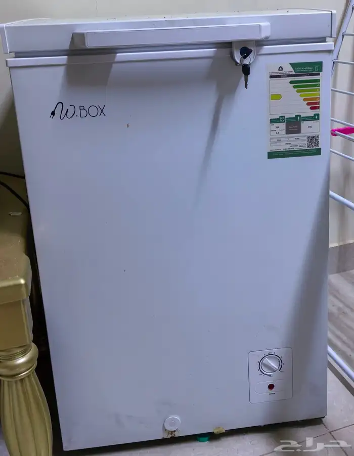 فريزر  ثلاجة جديد تقريبا نضيف استخدام بسيط ب1760 0