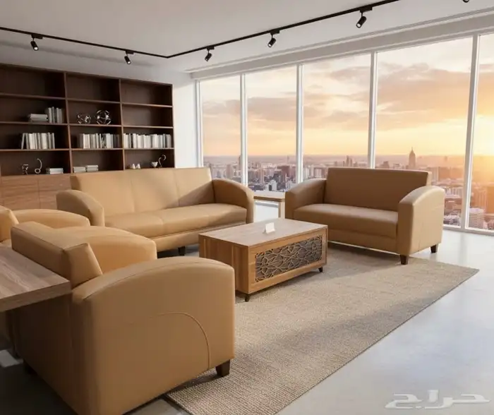 مودرن مكاتب كراسي طاولة اجتماعات كنب بارتيشن مكتب الاستقبال 14